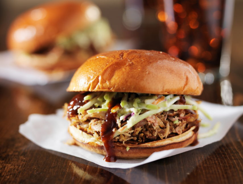 Photo of BBQ Pulled Pork Sandwiches with House Pickles & Slaw