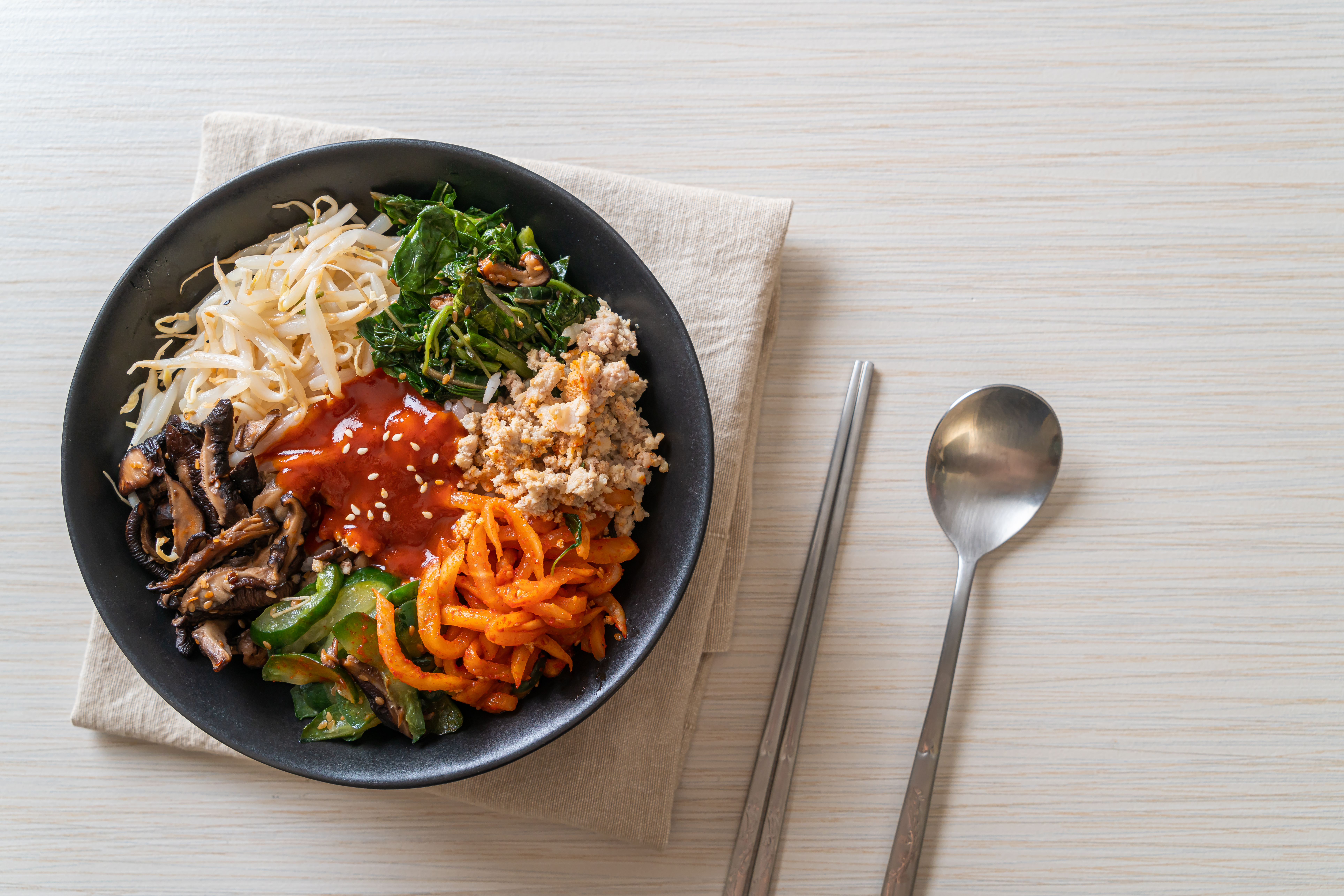Photo of Premium!  Beef Bibimbap Bowl