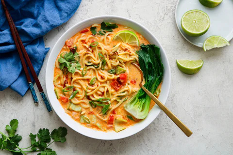 Photo of Thai Red Curry Ramen Bowl
