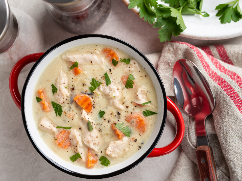 Photo of Creamy Chicken Gnocchi Soup 4SVGS