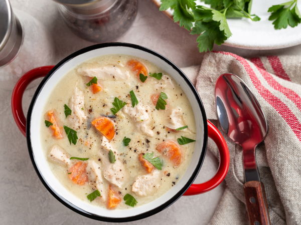 Photo of Creamy Chicken Gnocchi Soup 4SVGS