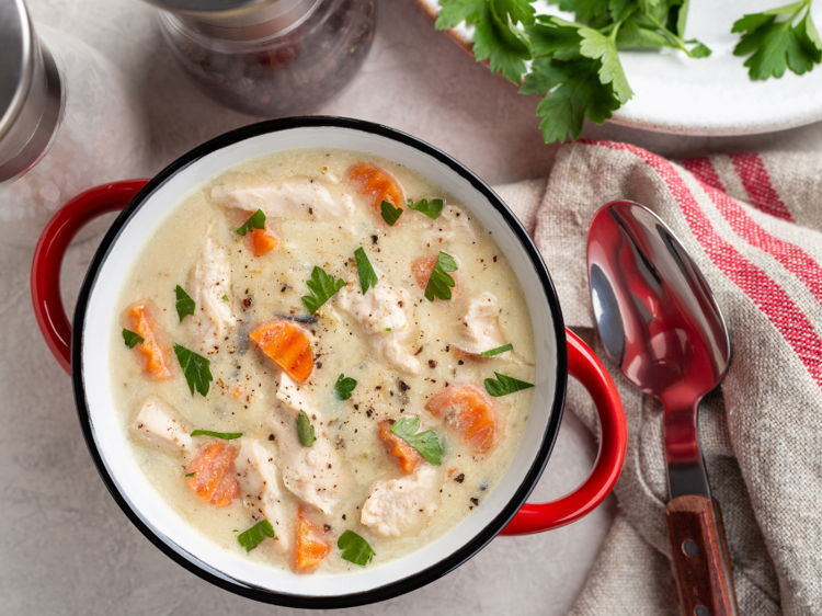Photo of Creamy Chicken Gnocchi Soup 4SVGS