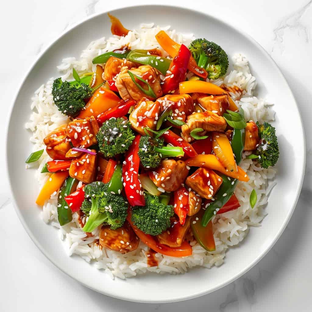 Photo of Mongolian Chicken Rice Bowl
