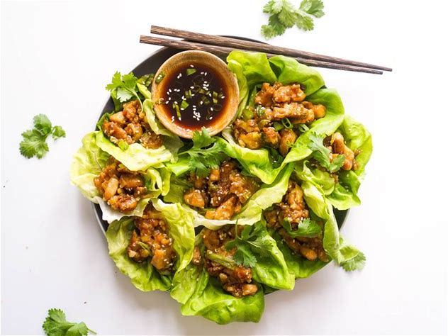 Photo of Thai Chili Pork Lettuce Wraps (Low Carb Favorite)