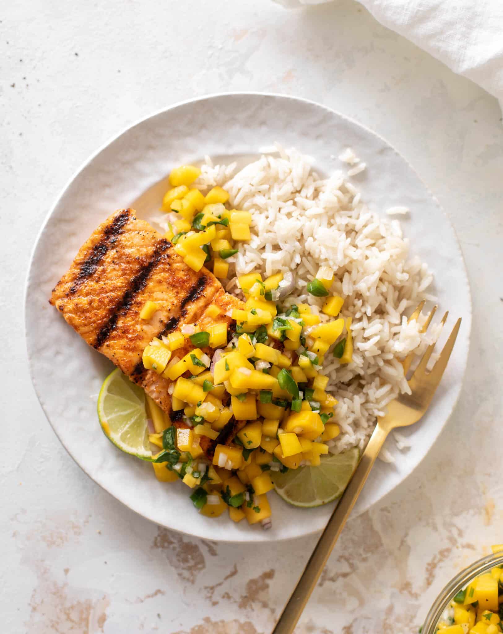 Photo of Tropical Grilled Salmon