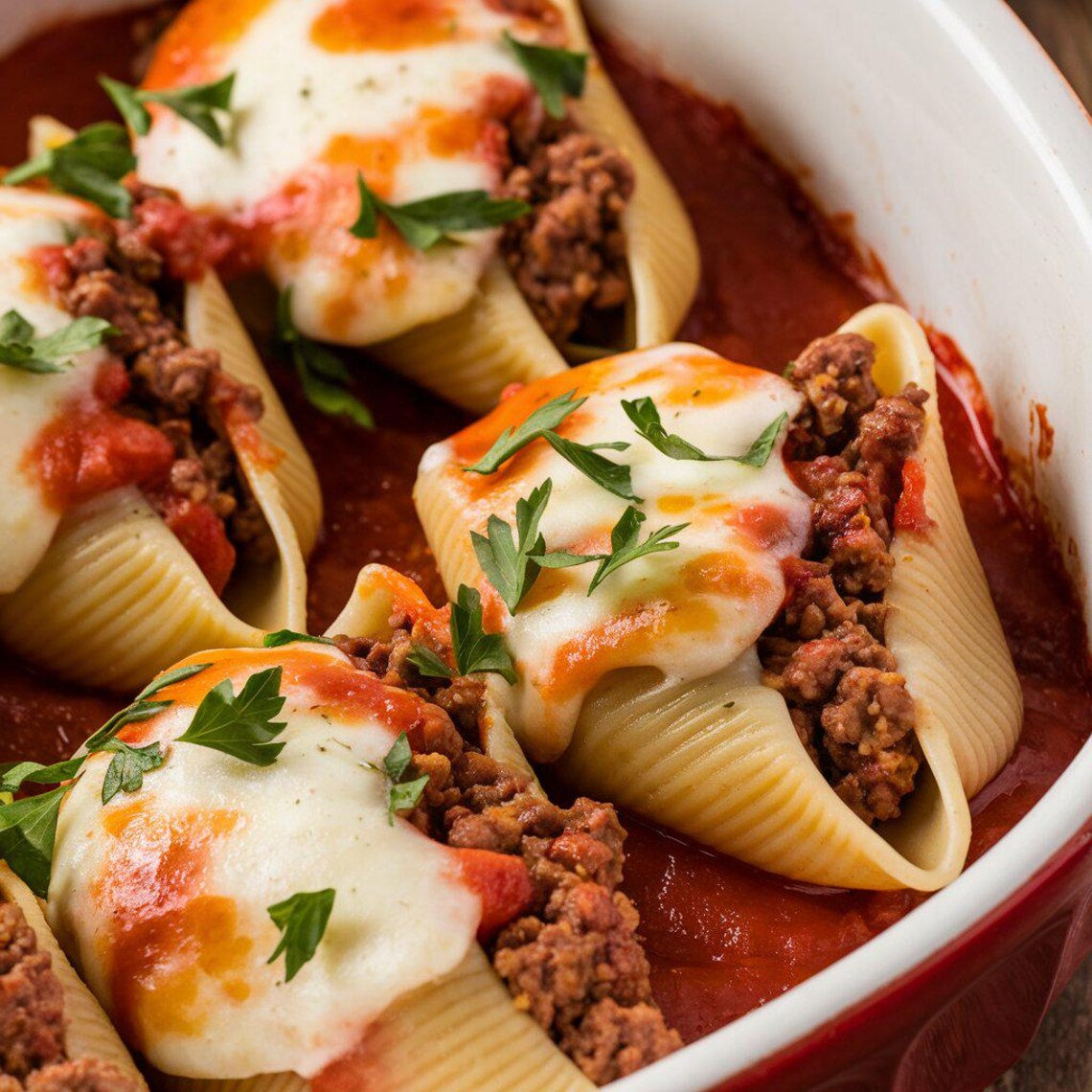 Photo of NEW! Spicy Sausage Ricotta Stuffed Shells