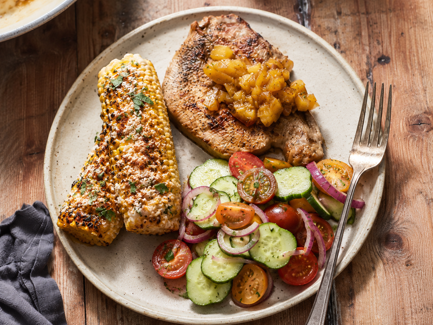 Photo of Father’s Day Peach Chile Grilled Pork Chop