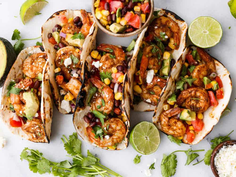 Photo of Mardi Gras Shrimp Tacos 