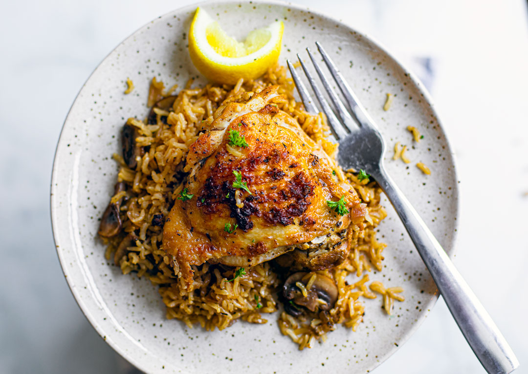 Photo of Herb-Stuffed Chicken with Lemon Butter (Mother’s Day Special)