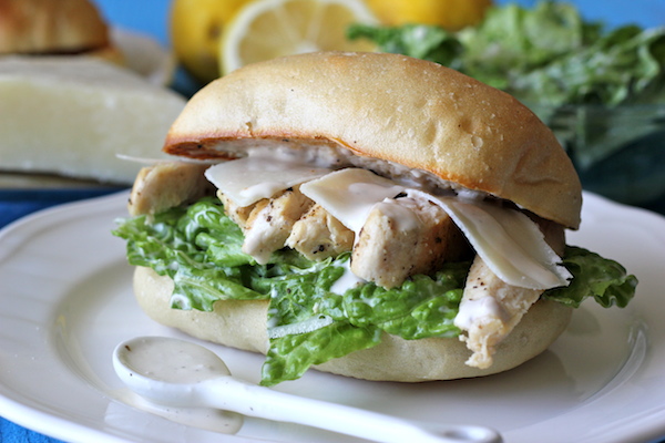 Photo of Chicken Caesar Salad Sandwich